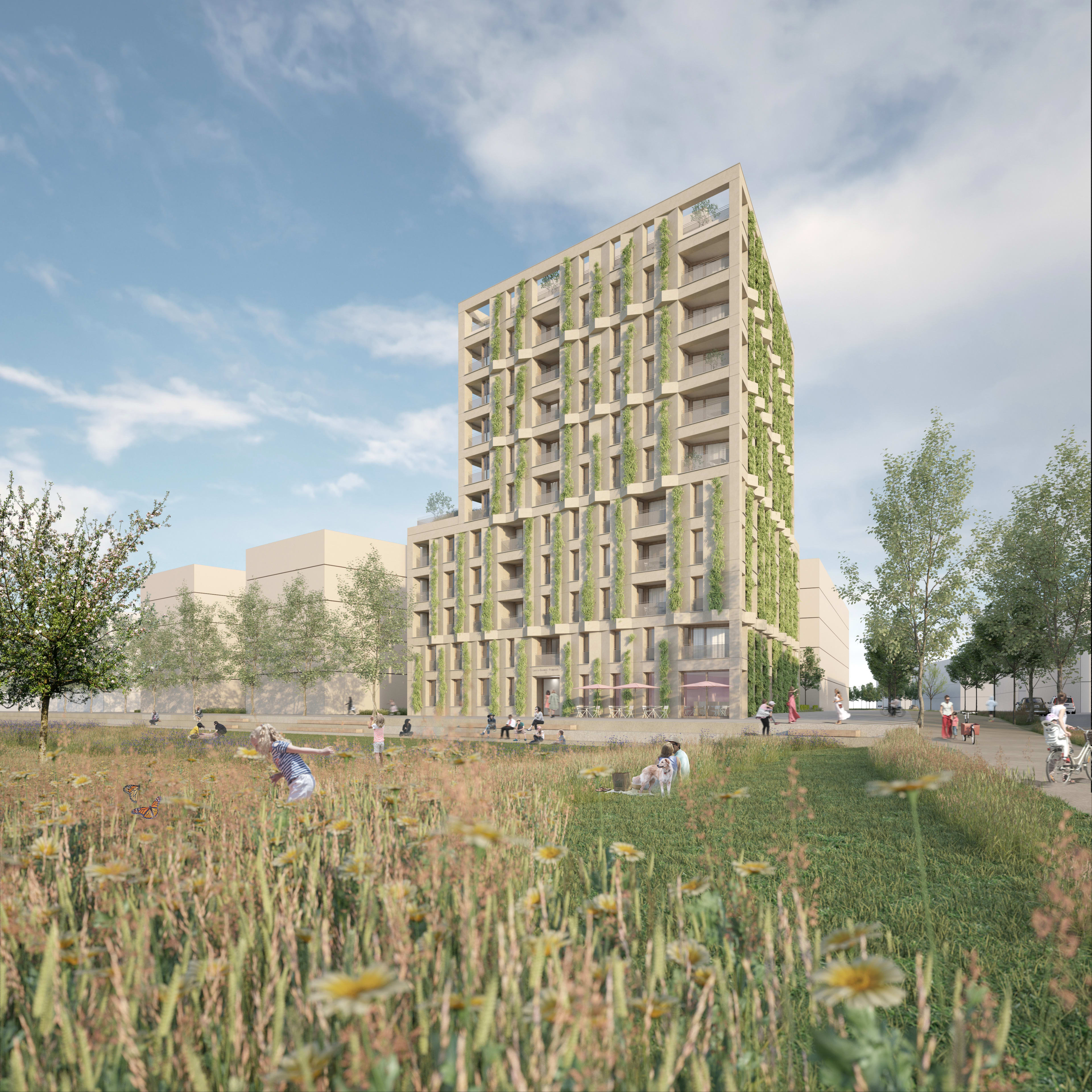 Spinelli Mannheim Das grüne Quartier FLÜWO