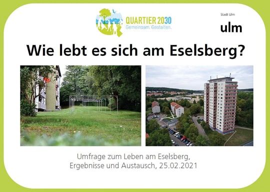 „Viel Natur und stadtnah!“ – das schätzen die Eselsberger an ihrem Stadtteil.