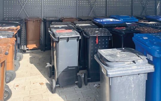 Konsequent getrennt: für mehr Sauberkeit und Sicherheit an den Müllplätzen.