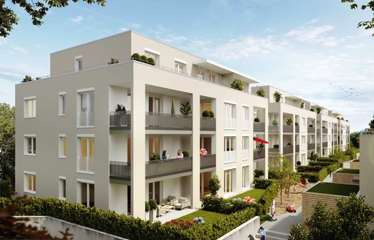 artrium Göppingen - Wohnbebauung Hermann-Schwahn-Weg - FLÜWO