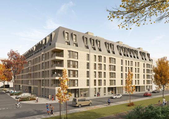 Neubau am Käthe-Kollwitz-Ufer, Dresden