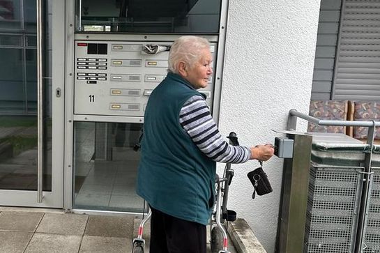 Erleichterter Zugang durch elektronischen Türöffner 