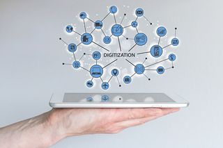 Digitale Vernetzung.
