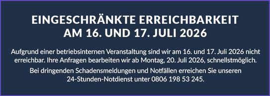 Schadensservice-Banner